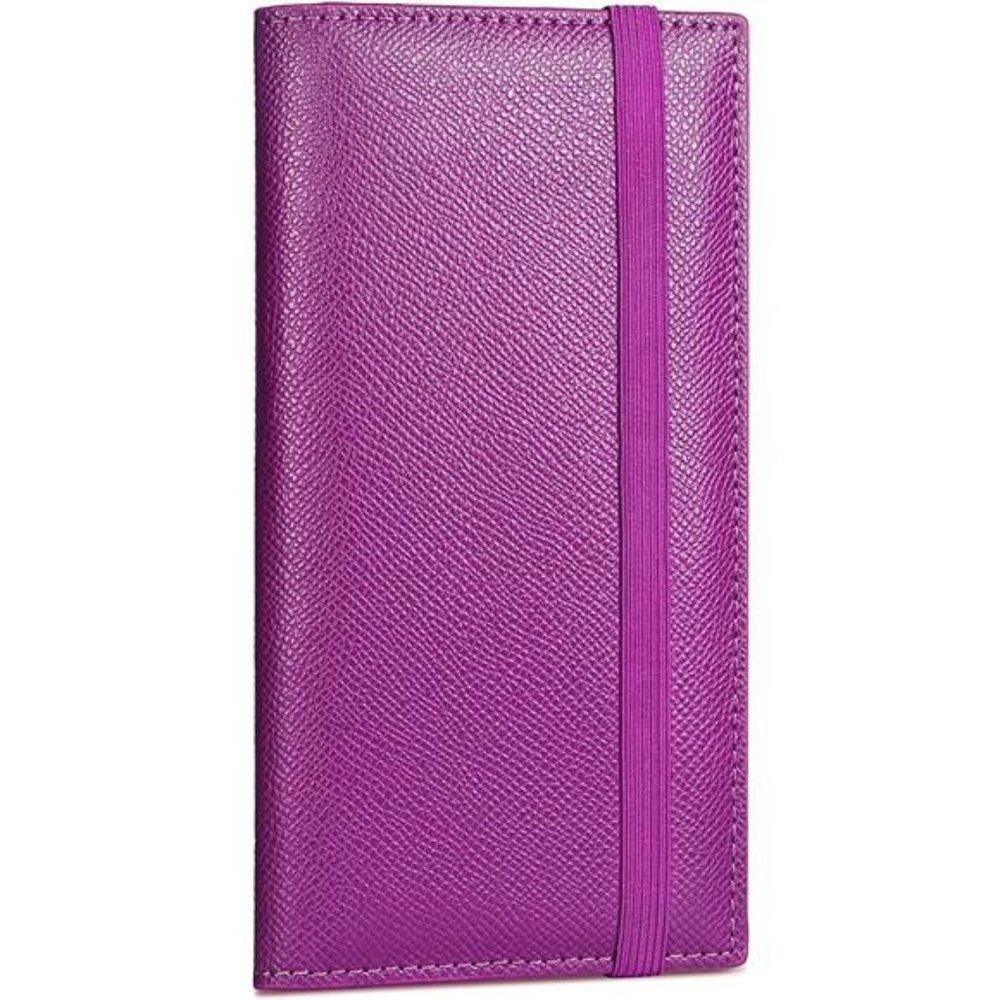 Checkbook Cover For Personal Checkbook (Purple)